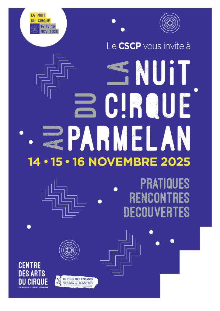 Flyer programme NUIT DU CIRQUE 2025